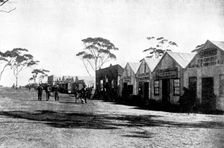 The Coolgardie Goldfields: a street in Coolgardie, 1895. Creator: Unknown