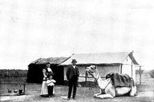 The Coolgardie Goldfields: Coolgardie Villa, 1895. Creator: George Meisenbach