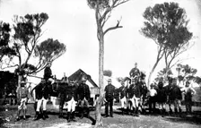The Coolgardie Goldfields: police camp, 1895. Creator: Unknown