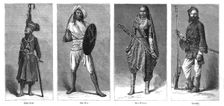 The Colonial Exhibition: India, some native types 1886. Creator: Unknown