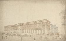 The Colonnade of the Louvre, n.d. Creator: Victor Jean Nicolle