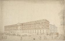 The Colonnade of the Louvre, n.d. Creator: Victor Jean Nicolle