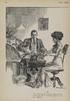 The colored man that saves his money...., 1911. Creator: John Henry Adams