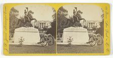 The Colossal Bronze Equestrian Statue of Gen. Andrew Jackson, 1875/99. Creator: J F Jarvis
