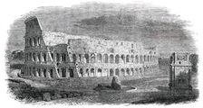 The Colosseum - Rome, 1850. Creator: Unknown