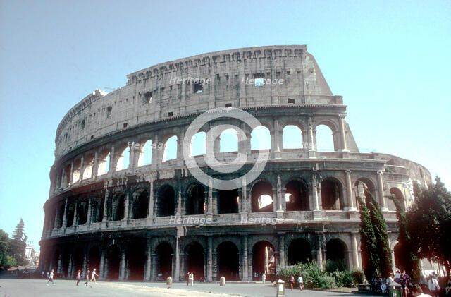 The Colosseum, Rome. Artist: Unknown