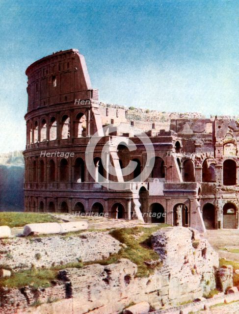 The Colosseum, Rome, Italy, 1933-1934. Artist: Unknown
