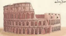 The Colosseum, Rome, Italy, 1951. Creator: Shirley Markham