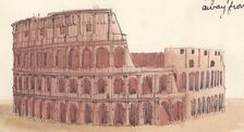 The Colosseum, Rome, Italy, 1951. Creator: Shirley Markham