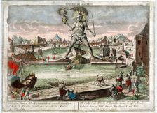The Colossus of Rhodes, 1760. Artist: Anonymous