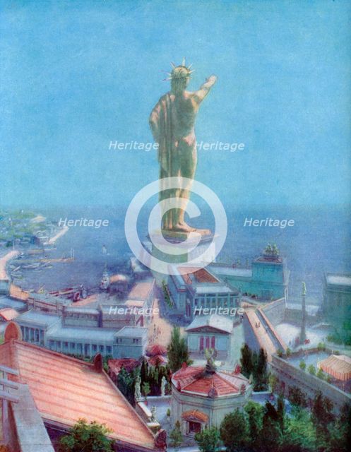 The Colossus of Rhodes, Greece, 1933-1934. Artist: Unknown
