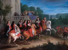 The Colbert family c1680-c1683. Artist: Adam Frans van der Meulen
