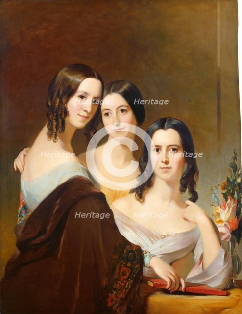 The Coleman Sisters, 1844. Creator: Thomas Sully.