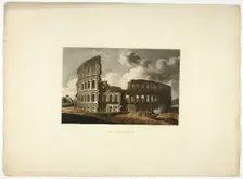 The Coliseum, plate fifteen from the Ruins of Rome, published 1796/98. Creator: Matthew Dubourg