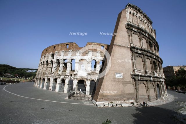 The Coliseum, Rome, Italy. Creator: Samuel Magal.