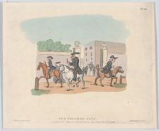 The College Gate, May 1, 1803., May 1, 1803. Creator: Thomas Rowlandson