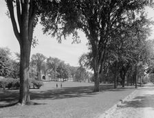 The College Green, Burlington, Vt., c.between 1910 and 1920. Creator: Unknown