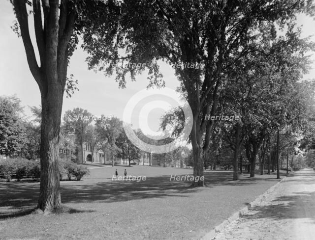 The College Green, Burlington, Vt., c.between 1910 and 1920. Creator: Unknown.