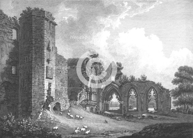 The College of Lincluden, Dumfries, Scotland, c1782. Artists: William Byrne, Thomas Medland.