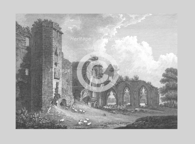 The College of Lincluden, Dumfries, Scotland, c1782.  Creators: William Byrne, Thomas Medland.