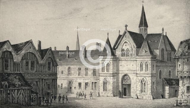 'The College of Sorbonne in 1550', 1915. Artist: Unknown.