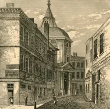 The College of Physicians, Warwick Lane, 1868 (1897). Creator: Unknown