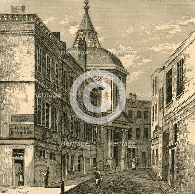 'The College of Physicians, Warwick Lane, 1868', (1897). Creator: Unknown.
