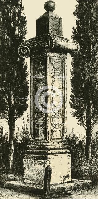 "The Column of the French," Ravenna, Erected to the Memory of Gaston De Foix', 1890.   Creator: Unknown.