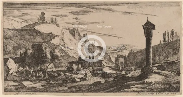 The Column: pl.1. Creators: Roelant Roghman, Melchior Küsel.