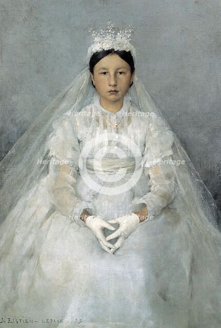 'The Communicant', 1875.  Artist: Jules Bastien-Lepage