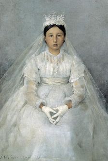 The Communicant 1875. Artist: Jules Bastien-Lepage