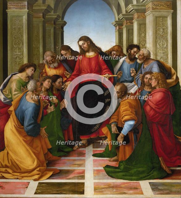 The Communion of the Apostles, 1512. Creator: Signorelli, Luca (ca 1441-1523).