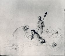 The Communion of the Patients 1925.Artist: Jean Louis Forain