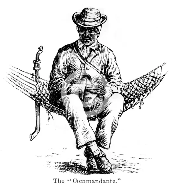 'The 'Commandante'', Santo Domingo, 1873. Artist: Unknown