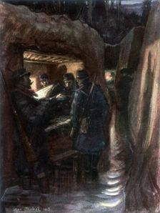 The commander, Cagna, France 1915, (1926).Artist: Michel