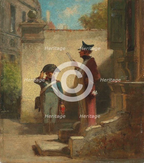 The commander of the place, 1848-1850.