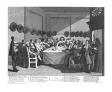 The Committee 1725, (early 19th century). Creator: T Cooke