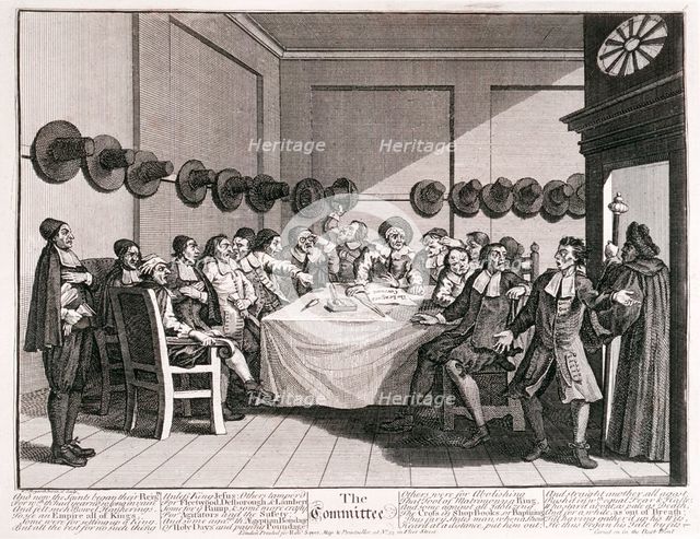 'The Committee', 18th century. Creator: William Hogarth.