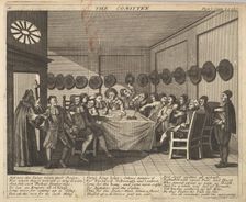 The Committee (Plate 10: Illustrations to Samuel Butler's Hudibras), 1725-30 (?). Creator: Unknown