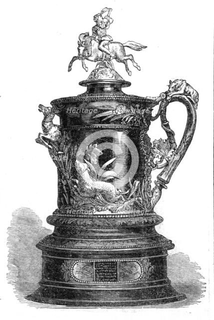 The Commodore's Cup of the Royal Victoria Yacht Club, 1865. Creator: Unknown.