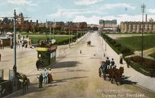 The Common from Clarence Pier, Southsea, Hampshire, c1904