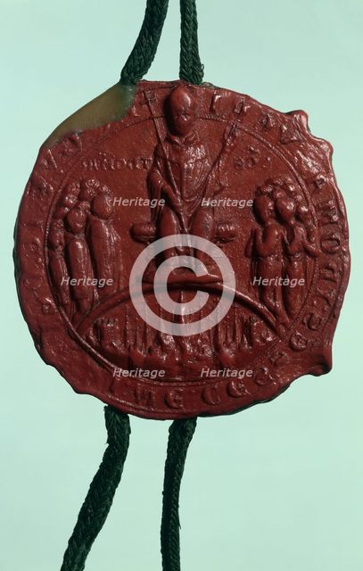 The Common Seal of London, c1219. Creator: Unknown.
