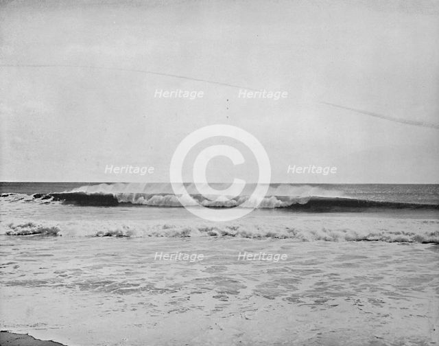 'The Combing Wave, New Jersey Coast', c1897. Creator: Unknown.