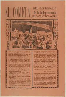 The Comet, 1899, published 1910. Creator: José Guadalupe Posada