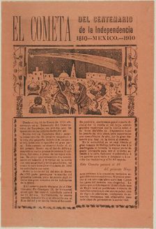 The Comet, 1899, published 1910. Creator: José Guadalupe Posada