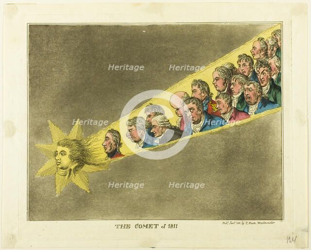 The Comet of 1811, 1811. Creator: Unknown.