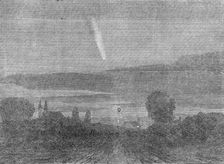 The Comet as it appeared on Tuesday evening, at eleven o'clock, from near the South-Western..., 1861 Creator: Unknown