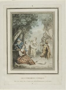 The Comedians, n.d. Creator: Jean Francois Janinet