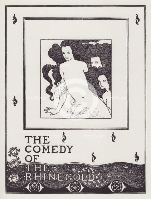 The Comedy of the Rhinegold, from The Savoy No. 8, 1896. Creator: Aubrey Beardsley.
