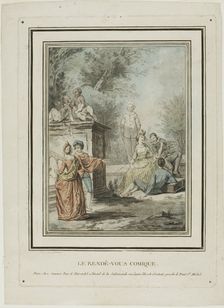 The Comic Rendevous, n.d. Creator: Jean Francois Janinet